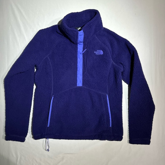 The North Face Jackets & Blazers - The‎ North Face Purple Pullover 1/4 Button Up Women’s Medium